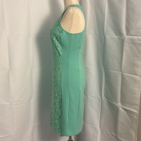 The Letter Lace Shift Dress in Mint Green Size S - Picture 3 of 7